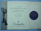 JOHANNA MARTZY Bach Unaccompanied Violin 33cx 1286 NM-