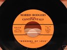 Rare Indiana doo wop 45 Morris Rodgers + Continentals