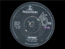 BEATLES - YESTERDAY / DIZZY MISS LIZZY UK EXPORT PRESS