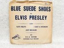 Elvis Presley Blue Suede Shoes PROMO EP 747 Sleeve & 45