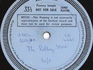 THE ROLLING STONES No 2 UK DECCA FACTORY SAMPLE LP