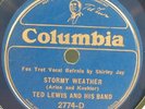 20) 78 RPM  TED LEWIS BAND  BLUE WAX COLUMBIA 2774-D