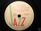 Blue Note 78 rpm Sidney Bechet and Jazzmen J.S.818