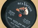 ELVIS PRESLEY 78 RPM SHAKE RATTLE & ROLL/LAWDY MISS CLA