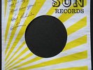 Carl Perkins sun records re sleeve autographed 1989 WOW