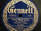 KING OLIVER's CREOLE Jazz Band -- Gennett 5133  jazz 78