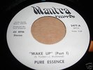 PURE ESSENCE  FUNK Modern Soul 45 on Mantra M-