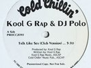 Kool G Rap & DJ Polo VERY RARE PROMO Talk Like Sex MINT