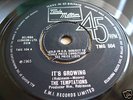 THE TEMPTATIONS UK TAMLA MOT 45 TMG504 ITS GROWING EX-