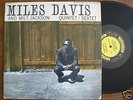 RARE JAZZ lp MILES DAVIS & MILT JACKSON on PRESTIGE lb