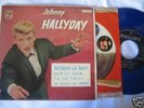 JOHNNY HALLYDAY RETIENS LA NUIT BLUE VINYL SPAIN EP