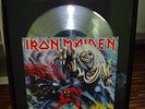 Iron Maiden platin goldene Schallplatte WWW Award