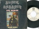 BLACK SABBATH 1st 45 Spain PS MUJER PERVERSA '70 Listen
