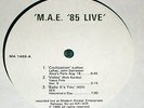 M.A.E. 85 LIVE XEX RARE MINIMAL SYNTH PRIVATE LP HEAR