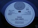 BLACK SABBATH PARANOID VERTIGO SWIRL FIRST 1Y//1 2Y//1