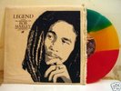 BOB MARLEY Legend LP Hemp Cover Rasta colored vinyl