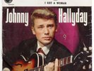 Johnny Hallyday BE-BOP A-LULA-USA Philips 45 with PS