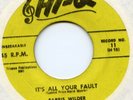 Farris Wilder All Your Fault HI-Q Rare Rockabilly 45