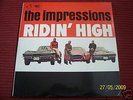 MINT VERY RARE 1966 THE IMPRESSIONS Ridin' High