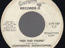 Continental Showstoppers-Not Too Young-Northern Soul 45