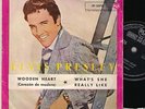 ELVIS PRESLEY: WOODEN HEART + WHAT´S SHE...SPAIN, 33RPM