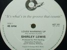 SHIRLEY LEWIS - LOVES WARMING UP (NM MINUS) OH MY GOD