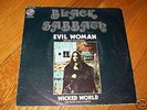 BLACK SABBATH Evil Woman Vertigo 45 & Picture Sleeve