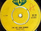 rare UK Reggae 45 DERMOTT LYNCH i've got your number