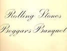 ROLLING STONES. BEGGARS BANQUET. MONO. UNBOXED DECCA LP