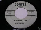 THE BLENDELS ON DONTEE 100 YOU NEED LOVE- LISTEN