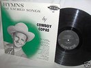 COWBOY COPAS-HYMNS AND SACRED SONGS RARE country LP