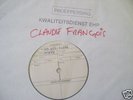 CLAUDE FRANCOIS ** RARE TESTPRESSING LP ** de PAYS BAS