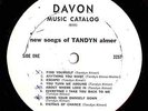 SONGWRITER DEMO LP*15 CUTS*TANDYN ALMER*1960's 