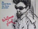 WOLFMAN JACK LIVE ON AIR RADIO SHOW RARE USAF 2LP SET