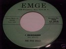 RARE VINTAGE DOO WOP 45 THE FIVE DISCS ON EMGE #1004