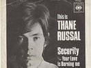 THANE RUSSAL*SECURITY*+ PICTURE SLEEVE*MOD DANCER*HEAR*