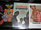 THE WHO 3 LPs,Shrink,My Generation,Happy Jack, Sell Out