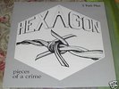HEAXAGON -Pieces of a crime EP Danish private metal