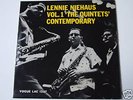 LENNIE NIEHAUS	Vol.1 The Quintets	LP	Vogue	LAC 12167