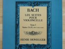 BACH SUITES HENRI HONEGGER VALOIS MB 326 327 328