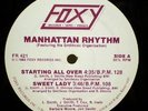 Manhattan Rhythm Starting All Over 12