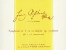 DG(2 lps)/SCHUBERT SYMPHONY N° 7/ FURTWANGLER