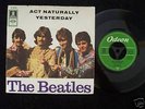 The Beatles Act Naturally, Yesterday 023031 Odeon