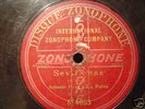 DISCO PIZARRA FLAMENCO 78 RPM Antonio Pozo y La Rubia