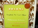 BRAHMS SYMPHONY NO.1 IN C MINOR OTTO KLEMPERER SAX 2262