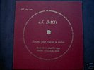 MICHELE AUCLAIR-Violin, Bach Sonatas,DF 209-210 RARITY