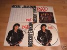 Michael Jackson Bad Signiert Picture LP Signed + 12