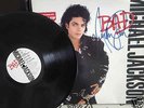 Michael Jackson Schallplatte BAD mit Original Autogramm