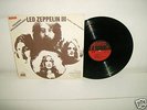 LED ZEPPELIN III RARE ADVANCE SLEEVE ITALY ONLY