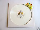 QUEEN  A NIGHT AT THE OPERA   WHITE VINYL DIECUT PROMO